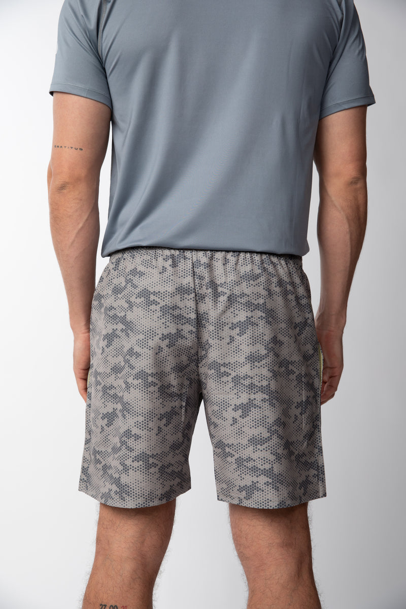 Short Running Camuflado sin malla Hombre - Verde Olivo